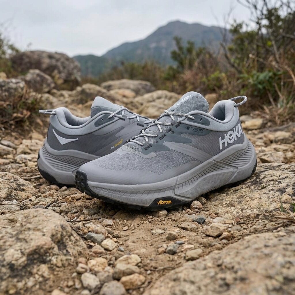 HOKA Transport GORE-TEX Forest Floor Limestone Sneakers 1133957-FGLCT