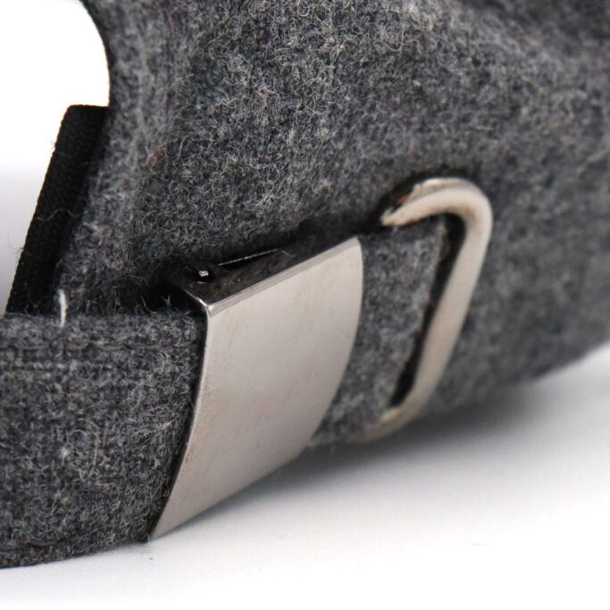 قبعة مونت بلانك رمادية داكنة