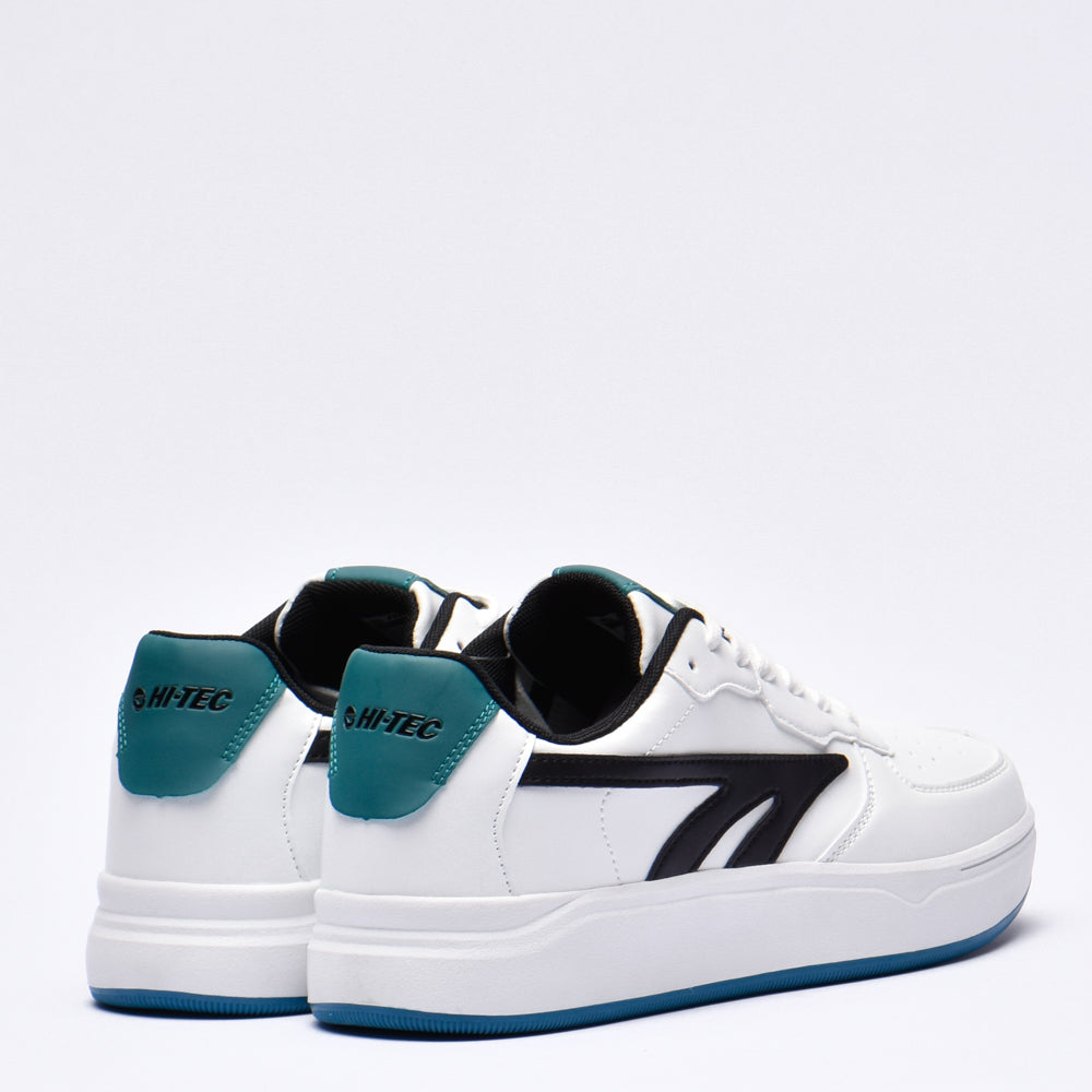 HI TEC VARSITY COURT WHITE BLACK DEEP LAKE \ S013766