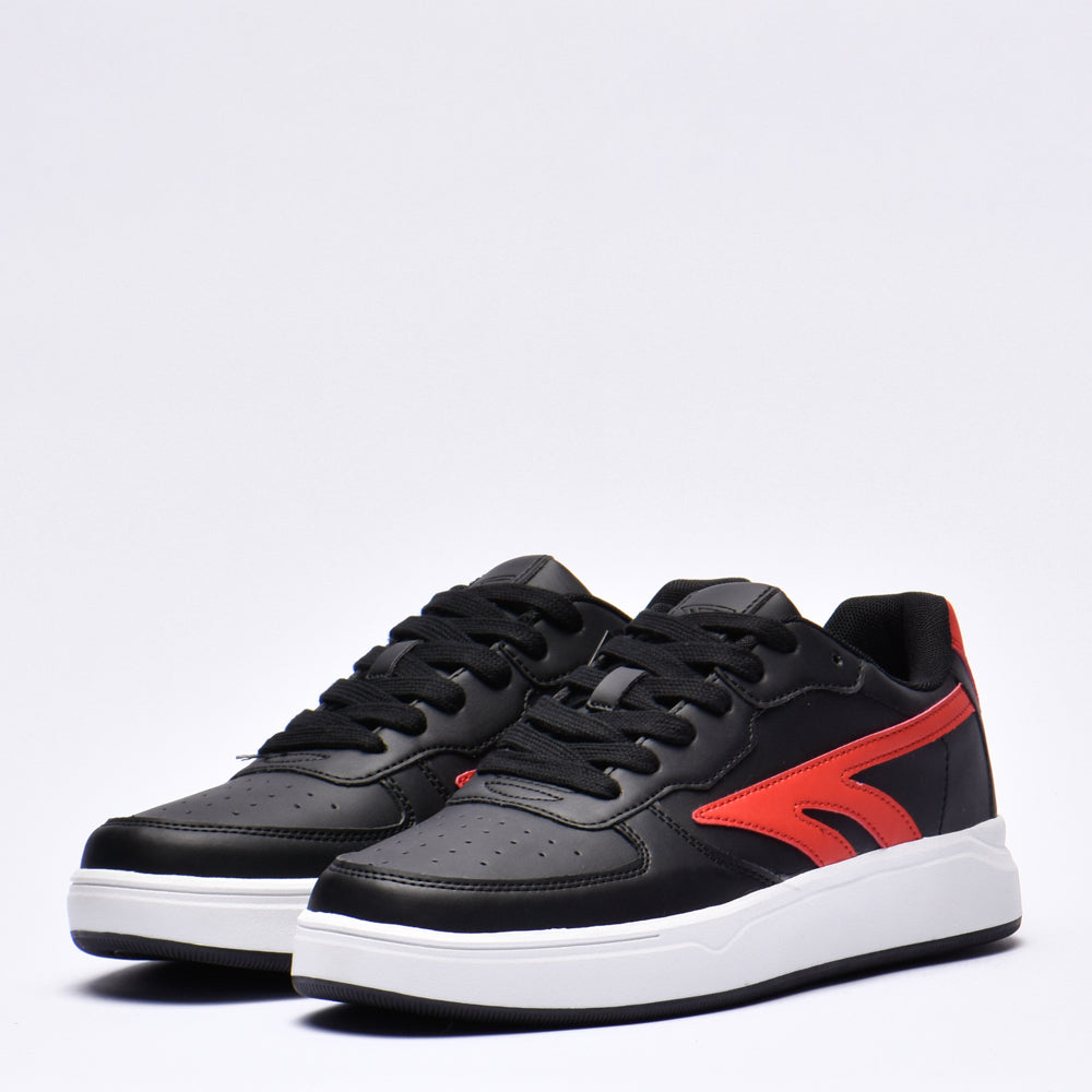HI TEC VARSITY COURT BLACK RED \ L014811