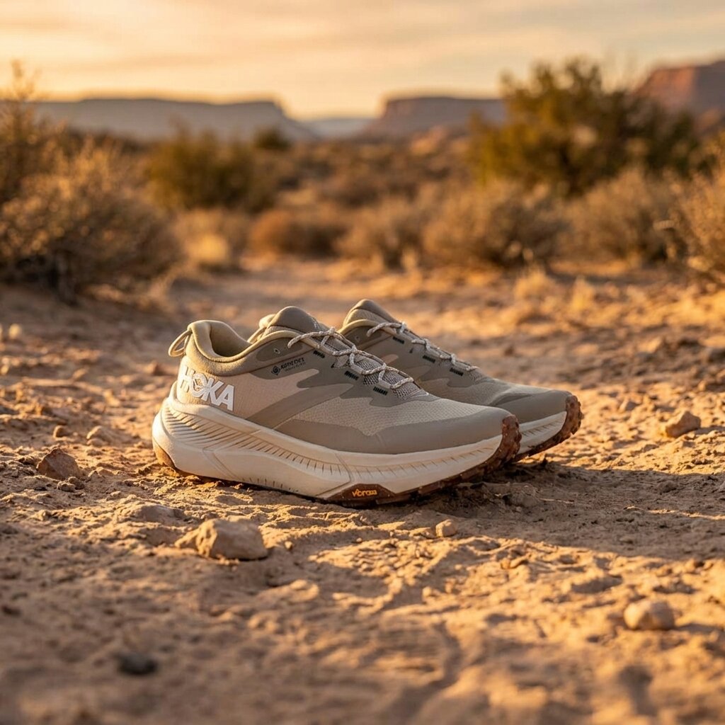 HOKA Transport GORE-TEX Dune Eggnog Sneakers 1133958-DEGG