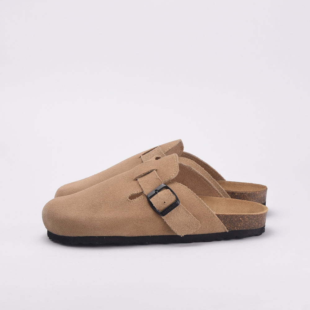 BIRK DAIM BEIGE SABOT-0-DAIM-BEIGE