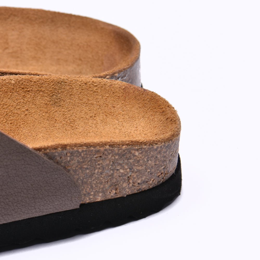 BIRK - NUBUCK MARRON NUBUCK MARRON F-0GERSBOTMULESBK-F-210NM