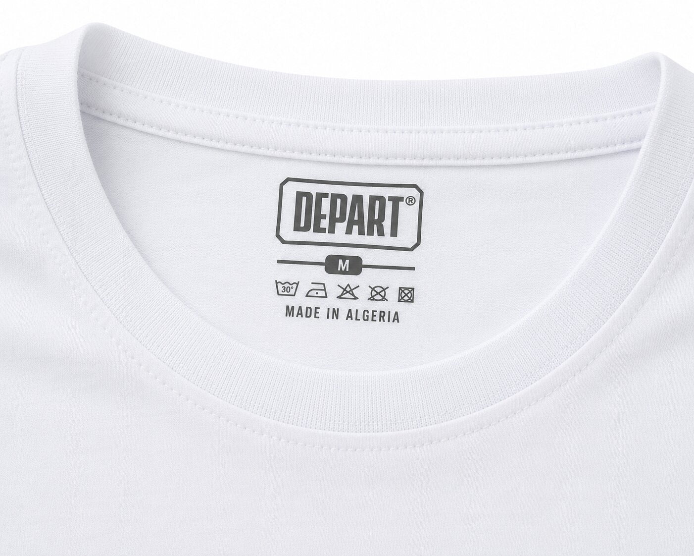 Départ Homme T-shirt Oversize Blanc MT319-G23-014072