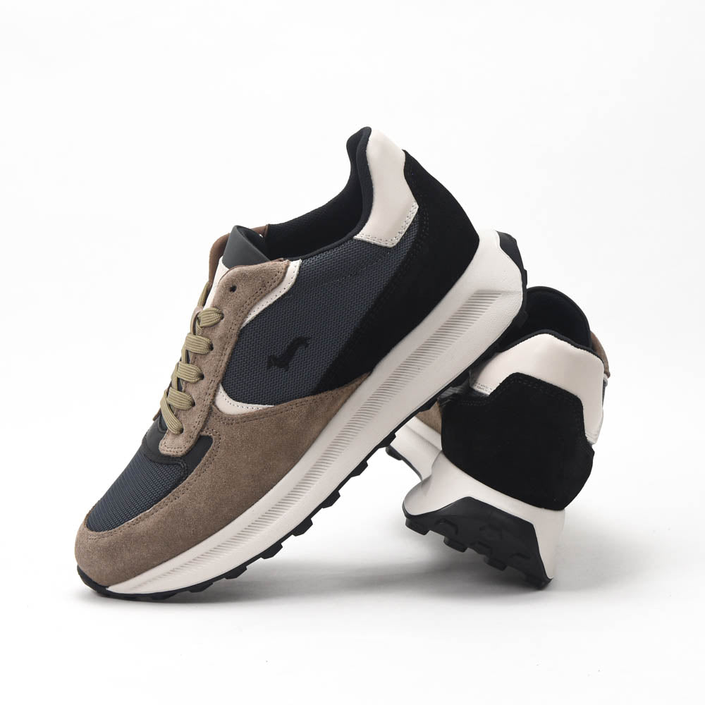 Harmont and Blaine Camoscio Tex Sneakers Homme EFM252-060-A60-AE