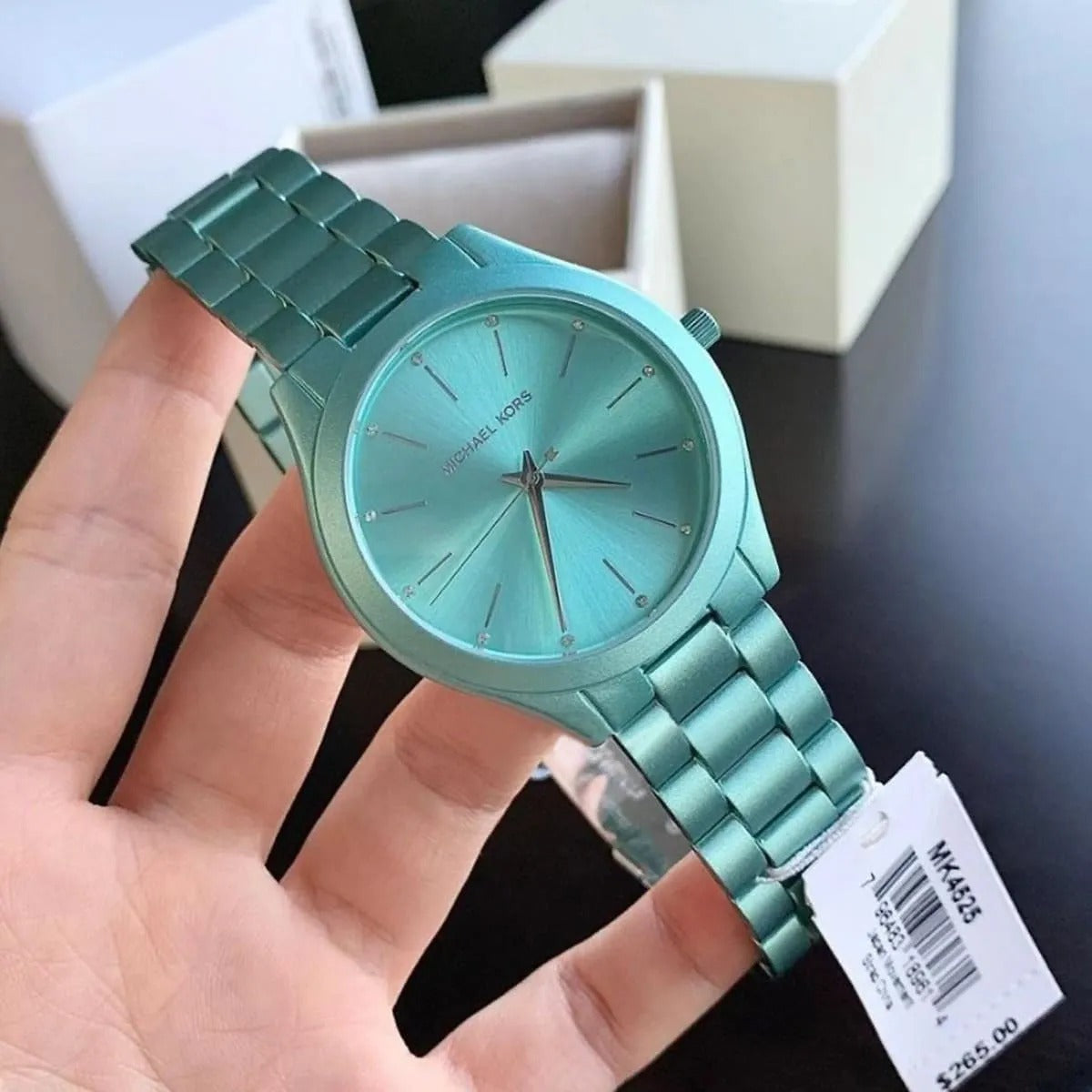 MK4525 Three-Hand Aqua Aluminum \ 2066