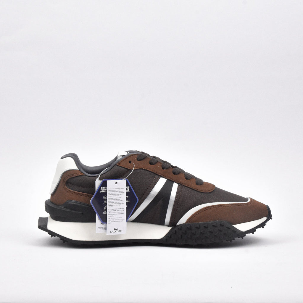 LACOSTE DK BRW/OFF WHT - 746SMA00981W7