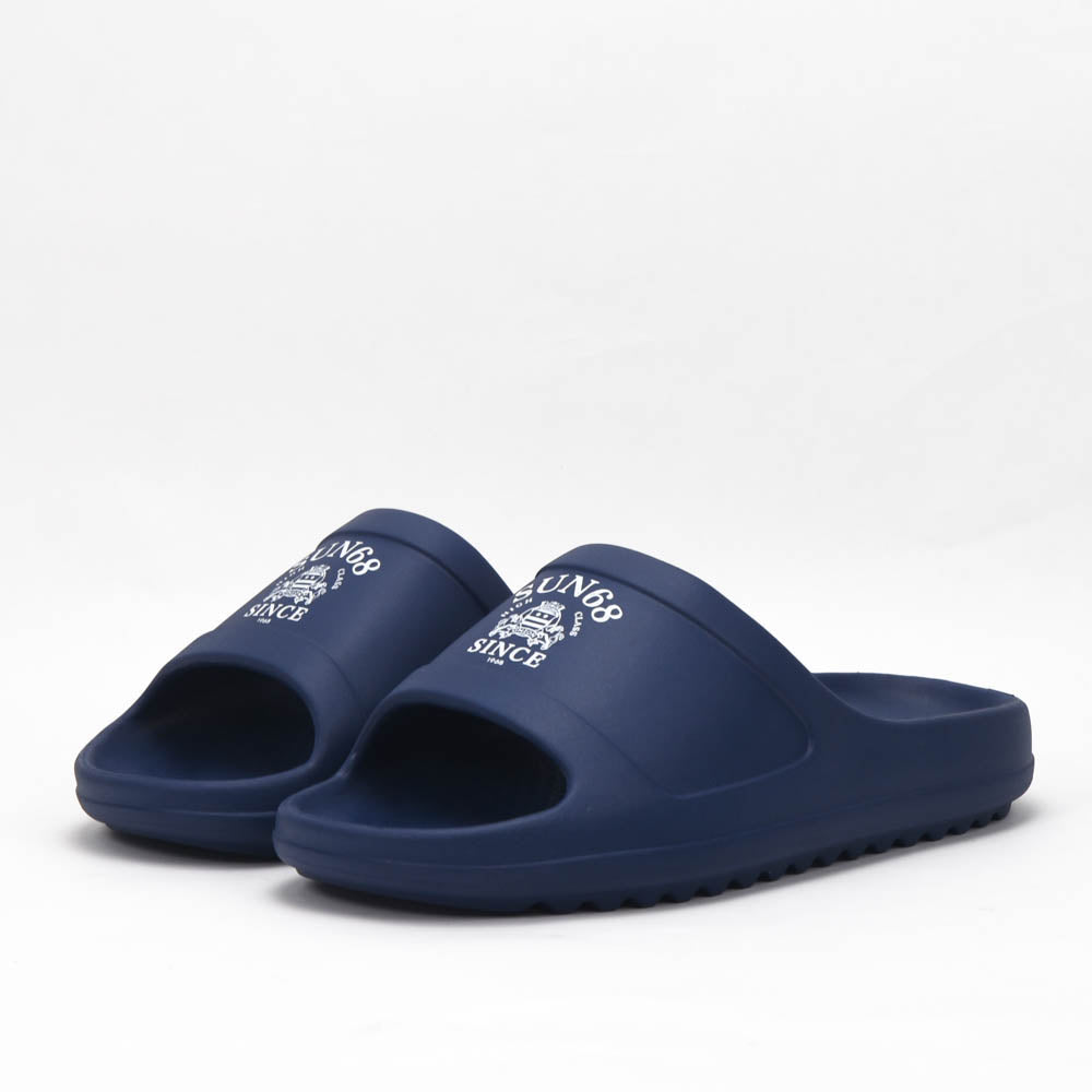 SUN68 Slippers Mono X36113-0701-NAVYBLUE-BIANCO