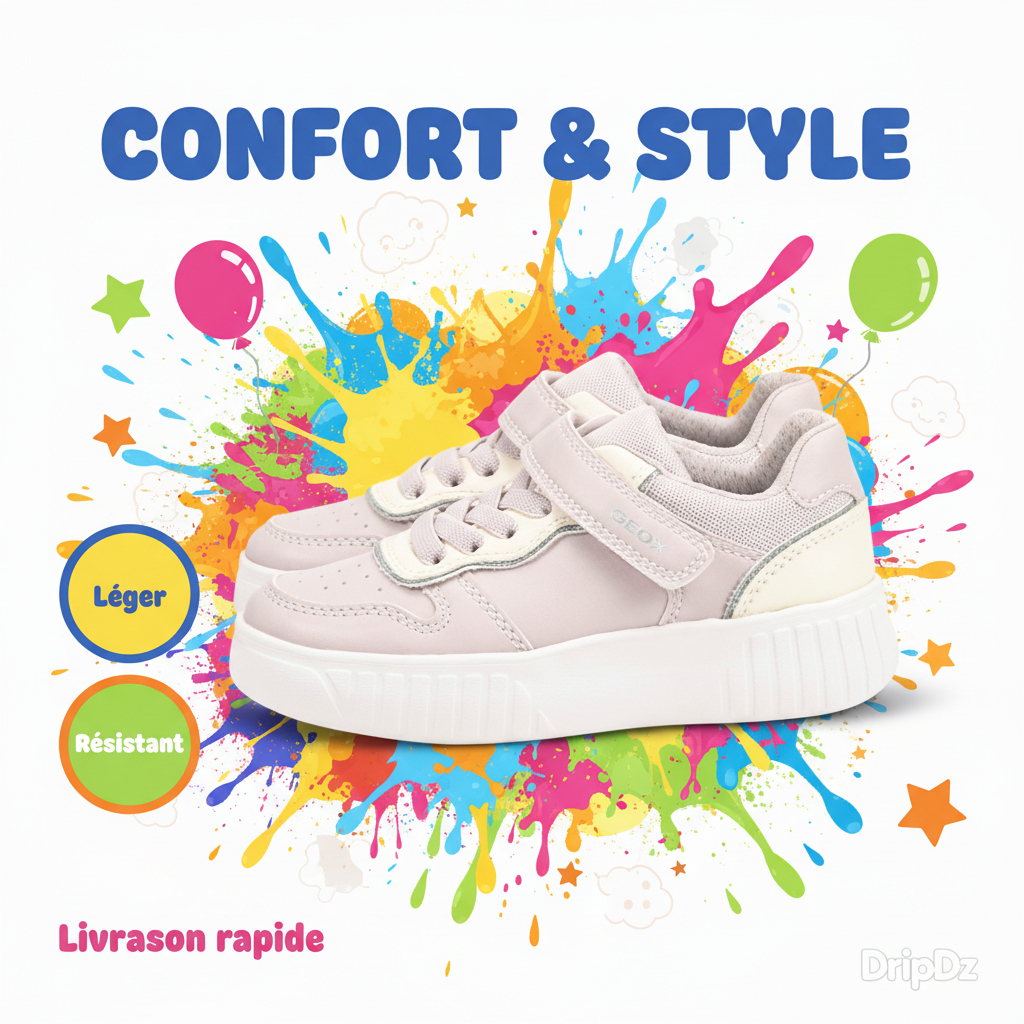 GEOX BASKET J55DVA000BC-C1B1M