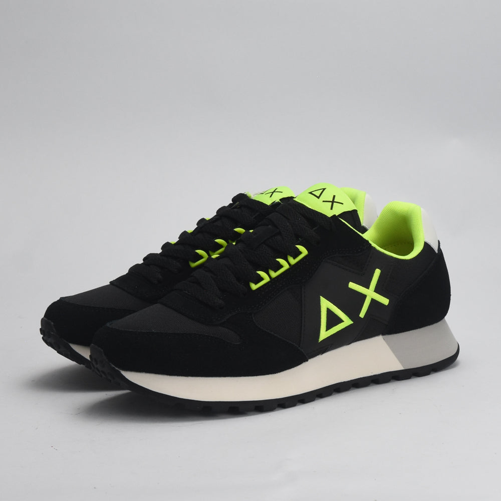 BASKET SUN68 JAKI FLUO 11 NERO Z44115-11