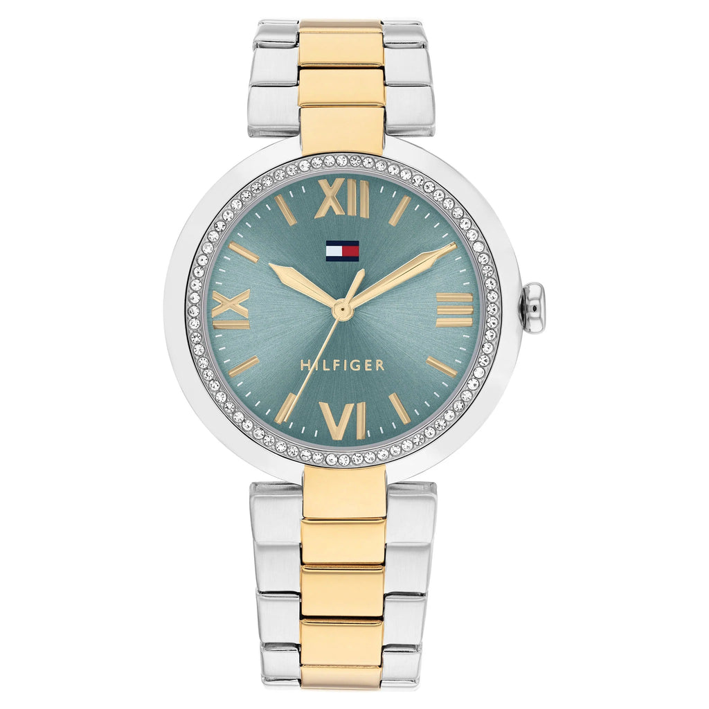 Montre Tommy Hilfiger Two-Tone Steel Light Blue Dial  1782680