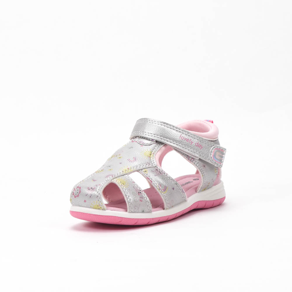 Safety Jogger Sandales Anatomiques Argent Enfant 607701-SIL-PNK