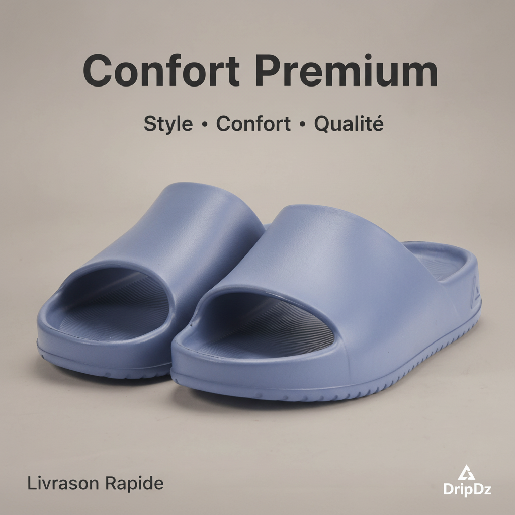 PEAK CLAQUETTES SLIPPERS_GRAYISH BLUE RLW2401L-Z585