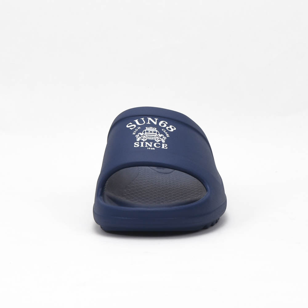 SUN68 Slippers Mono X36113-0701-NAVYBLUE-BIANCO