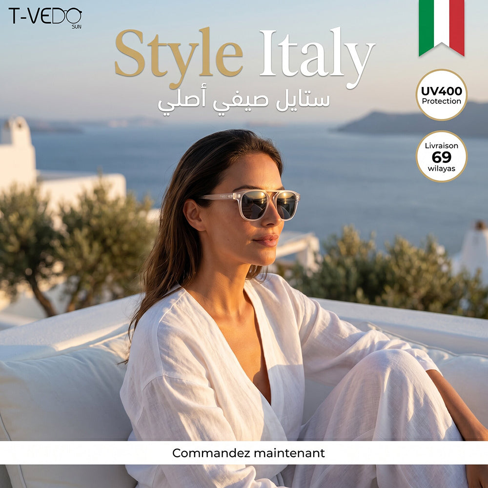 Lunette de soleil T-Vedo Sun Milano Trasparente 8032539567626