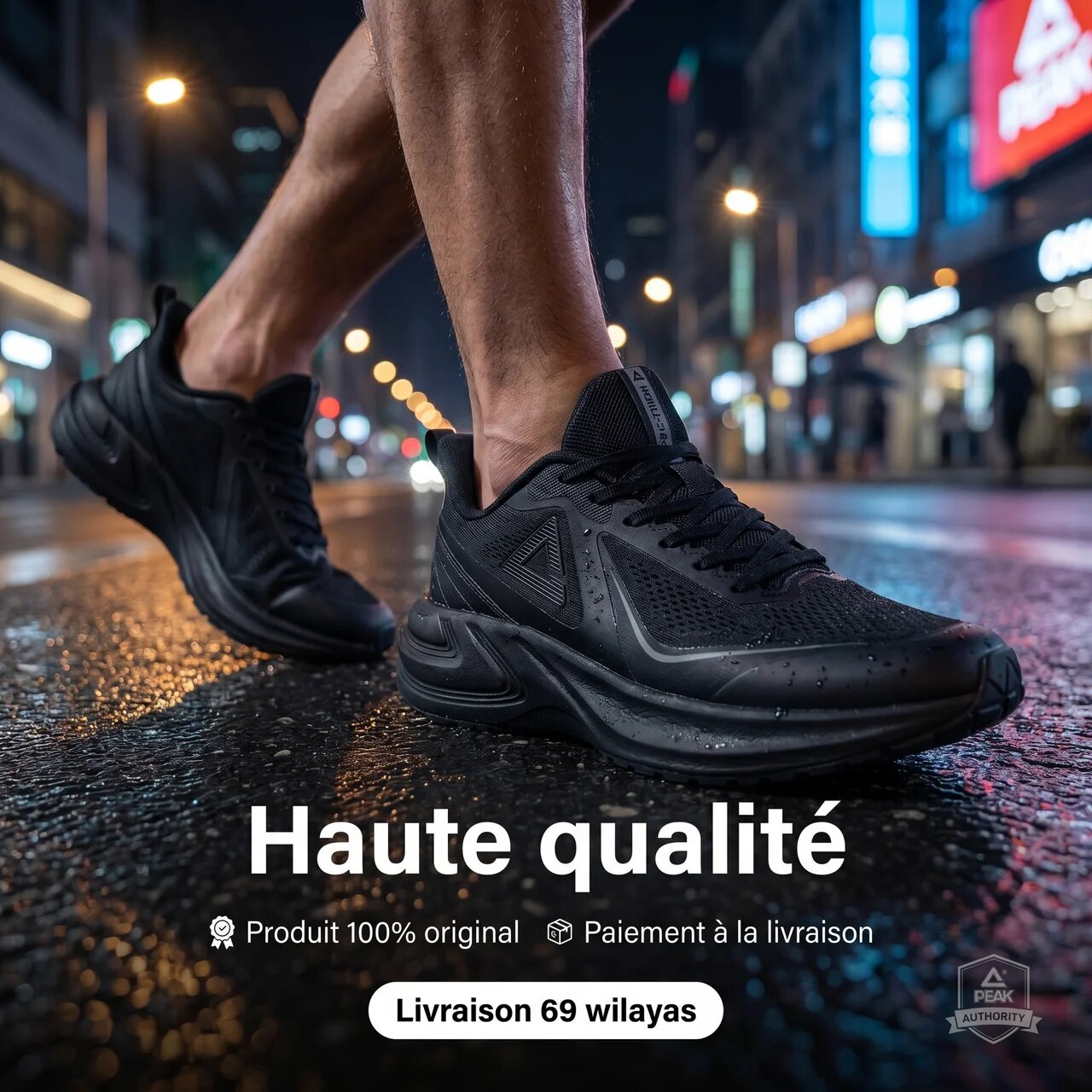 PEAK Casual Running Shoes Black EXT261217H-Y291