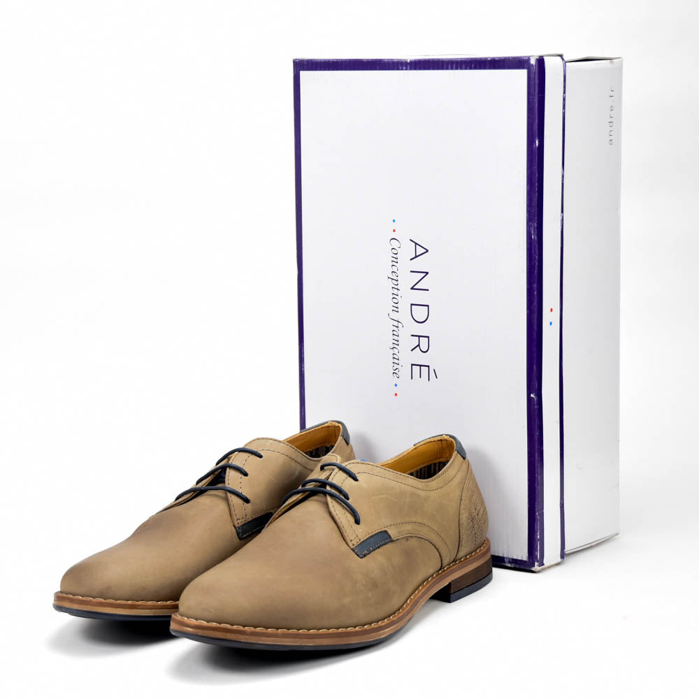 ANDRÉ  CHAUSSURE CLASSIQUE HOMME TITO TAUPE 51132630644