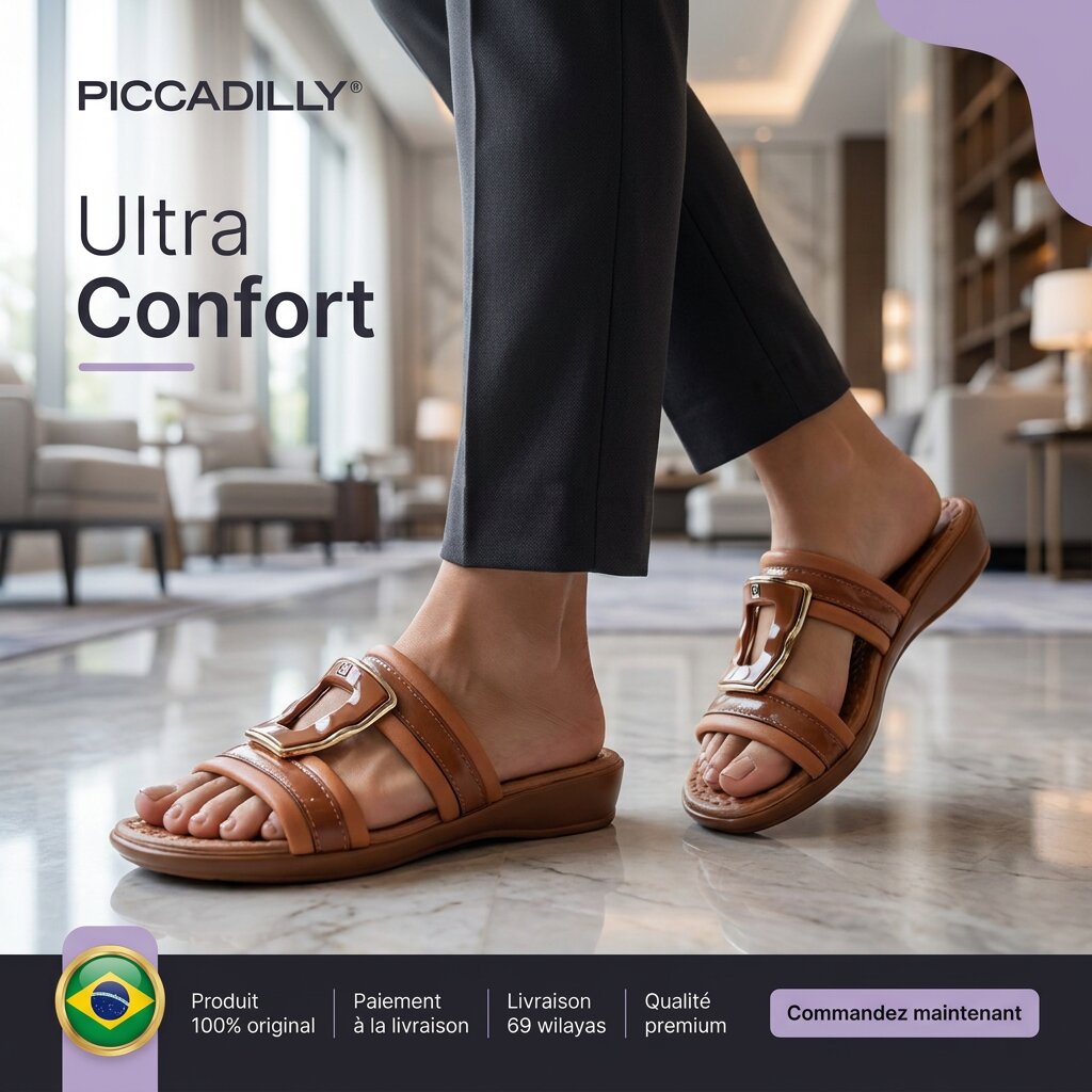 Claquettes Piccadilly Femme