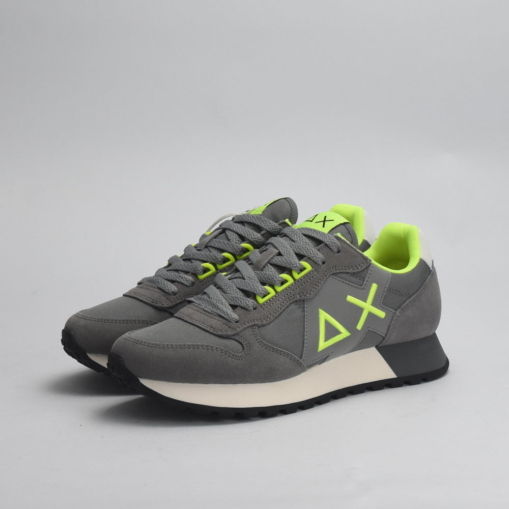 BASKET SUN68 JAKI FLUO 34 GRIGIO MEDIO Z44115-34