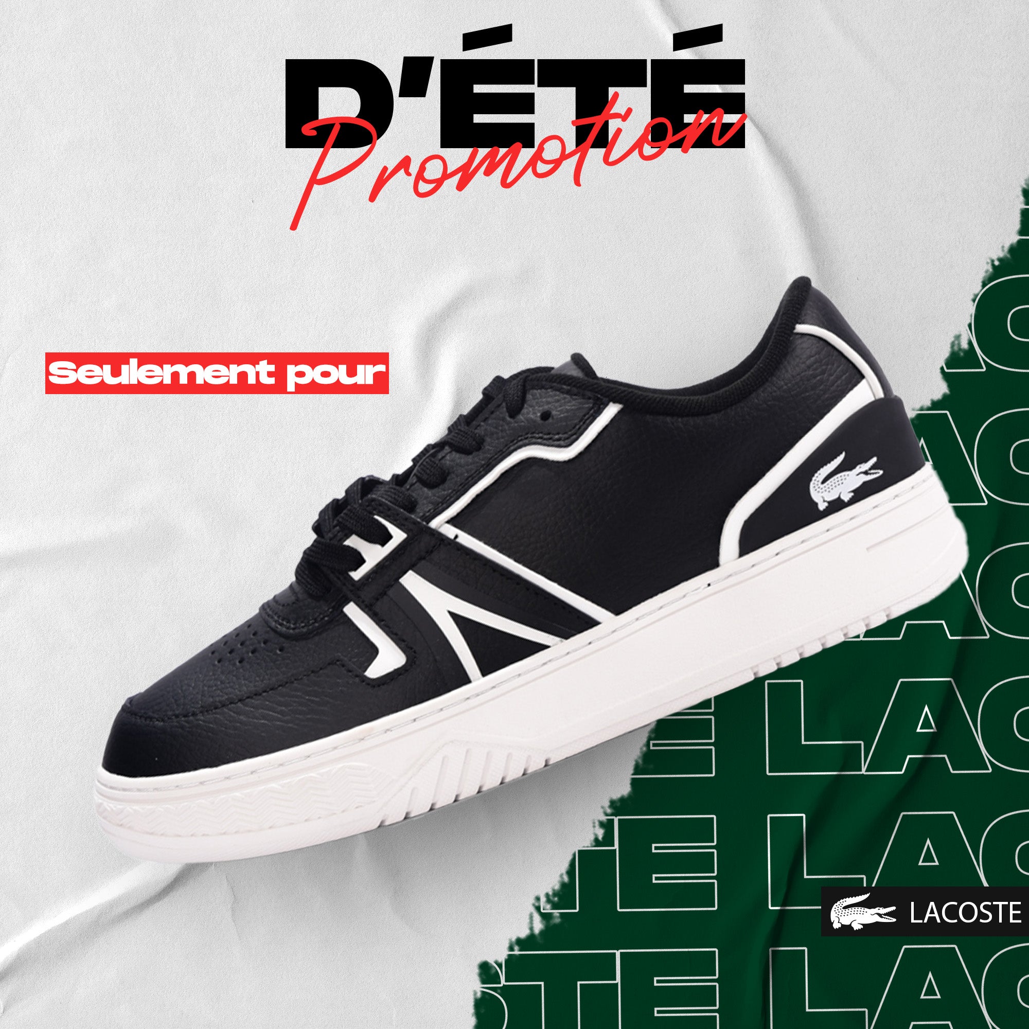 Lacoste - Baseline Noir - 45SMA0126-312