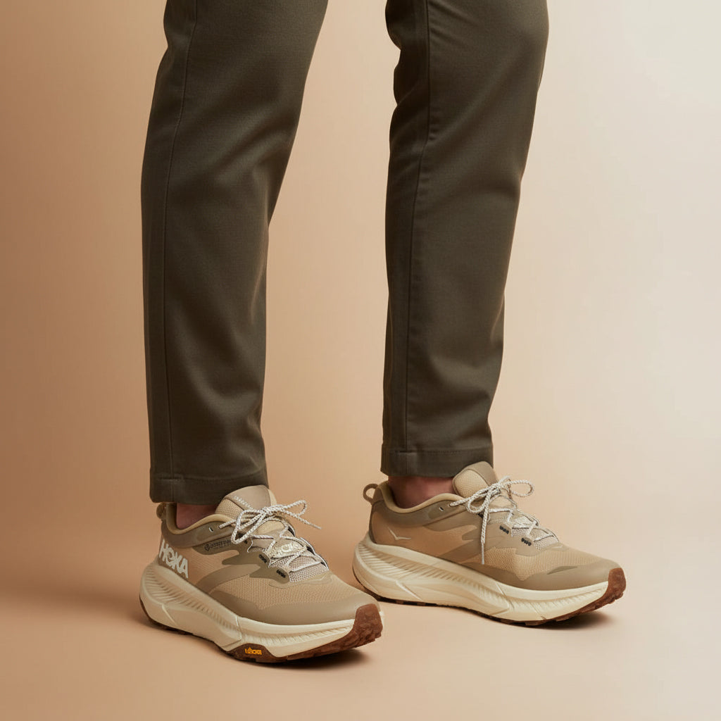 HOKA Transport GORE-TEX Dune Eggnog Sneakers 1133958-DEGG