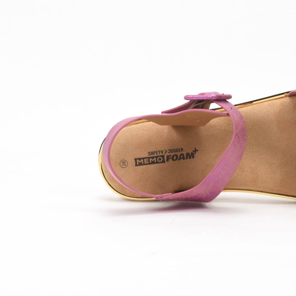 Safety Jogger Cross-Strap Buckle Sandals 610141-FUC