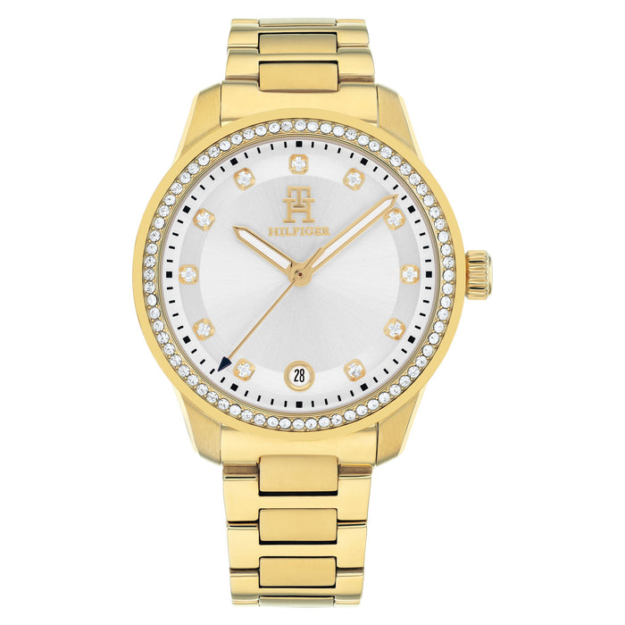 Montre Tommy Hilfiger Gold Steel Silver Dial 1782758