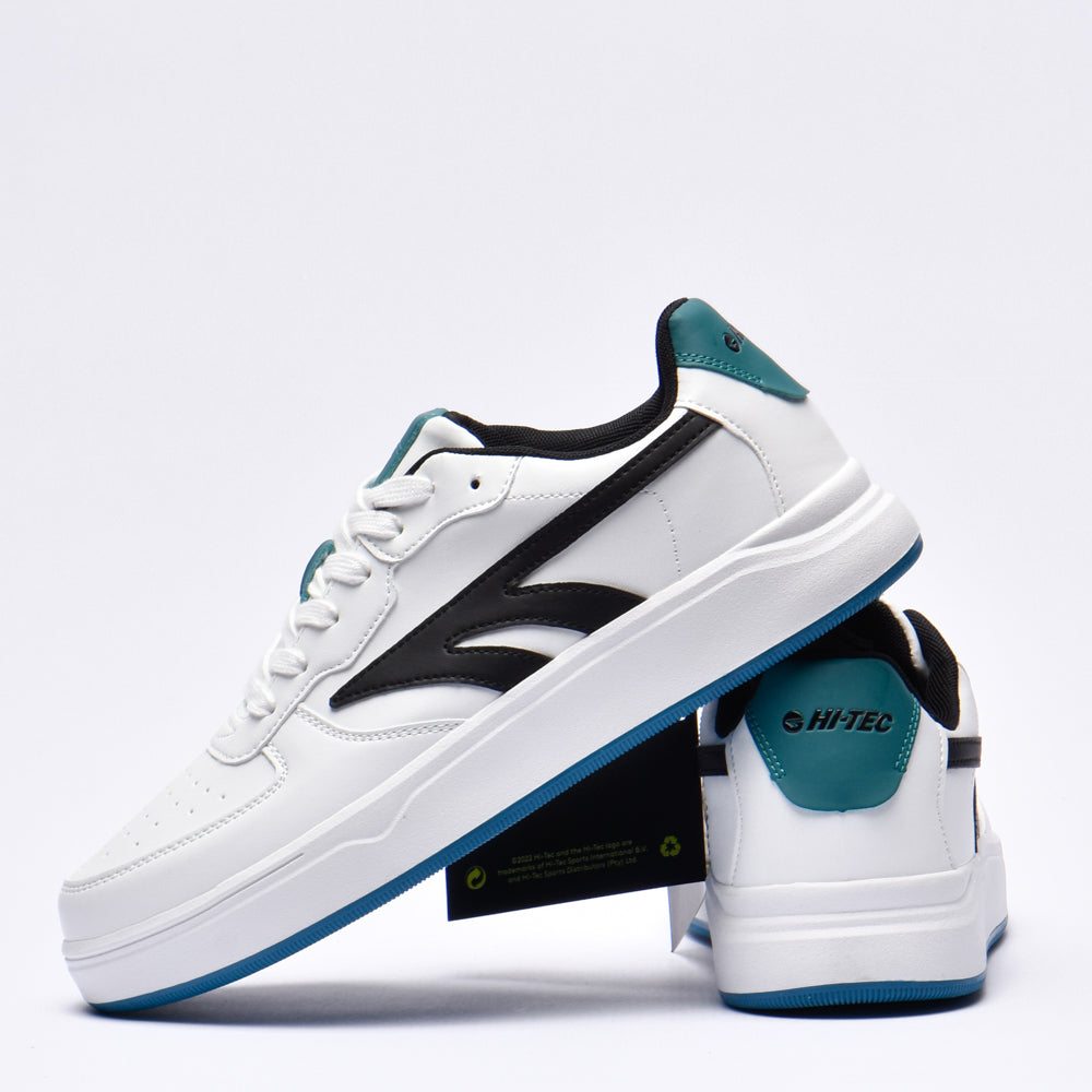 HI TEC VARSITY COURT WHITE BLACK DEEP LAKE \ S013766