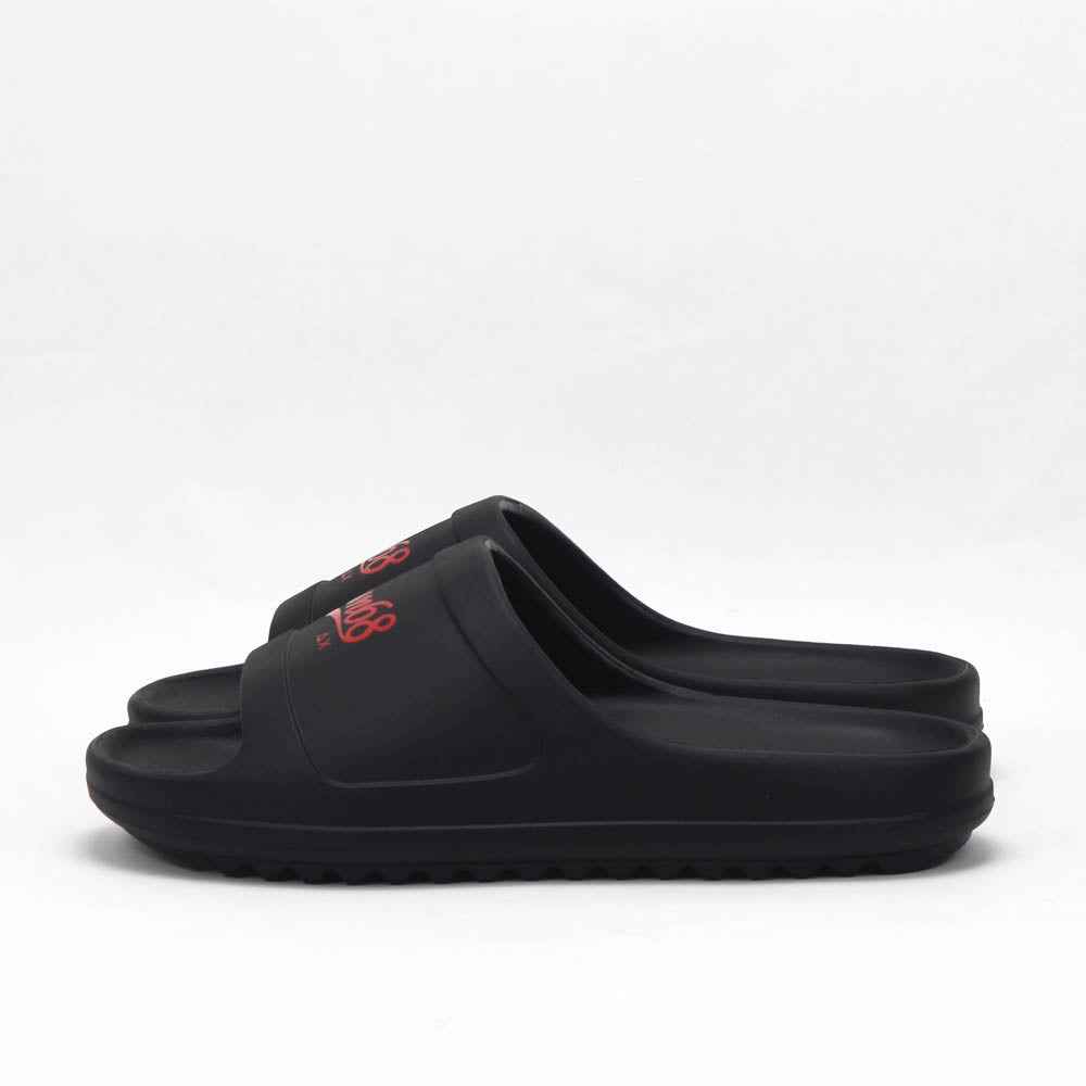 SUN68 Slippers Monoblock X36115-1110-NERO-ROSSO