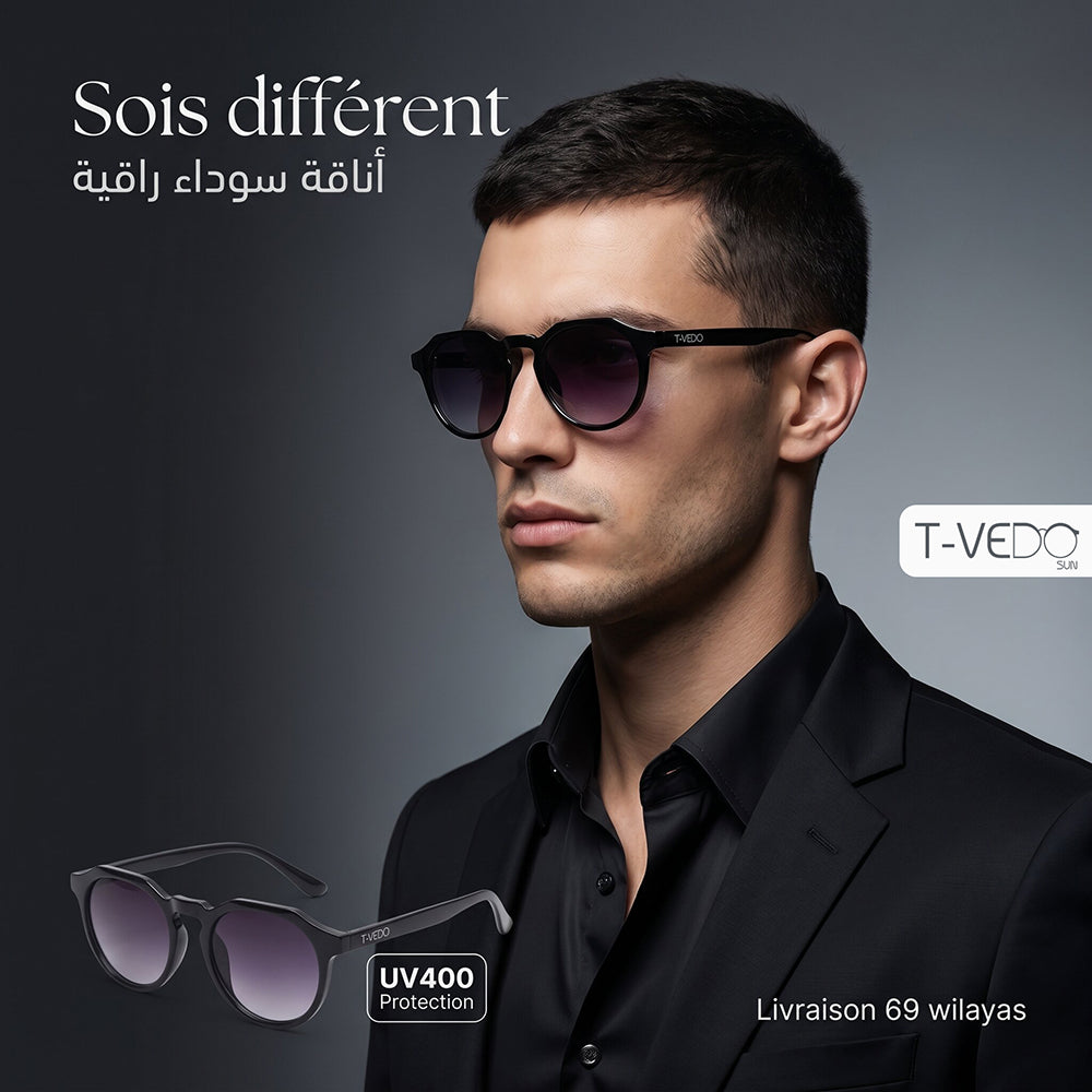 Lunette de soleil T-Vedo Sun Florida Nero/Nero 8032539567664