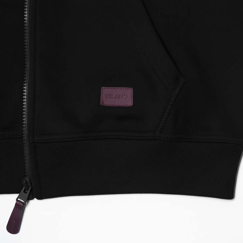 Sweat à capuche zippé homme NOIR DL-14N