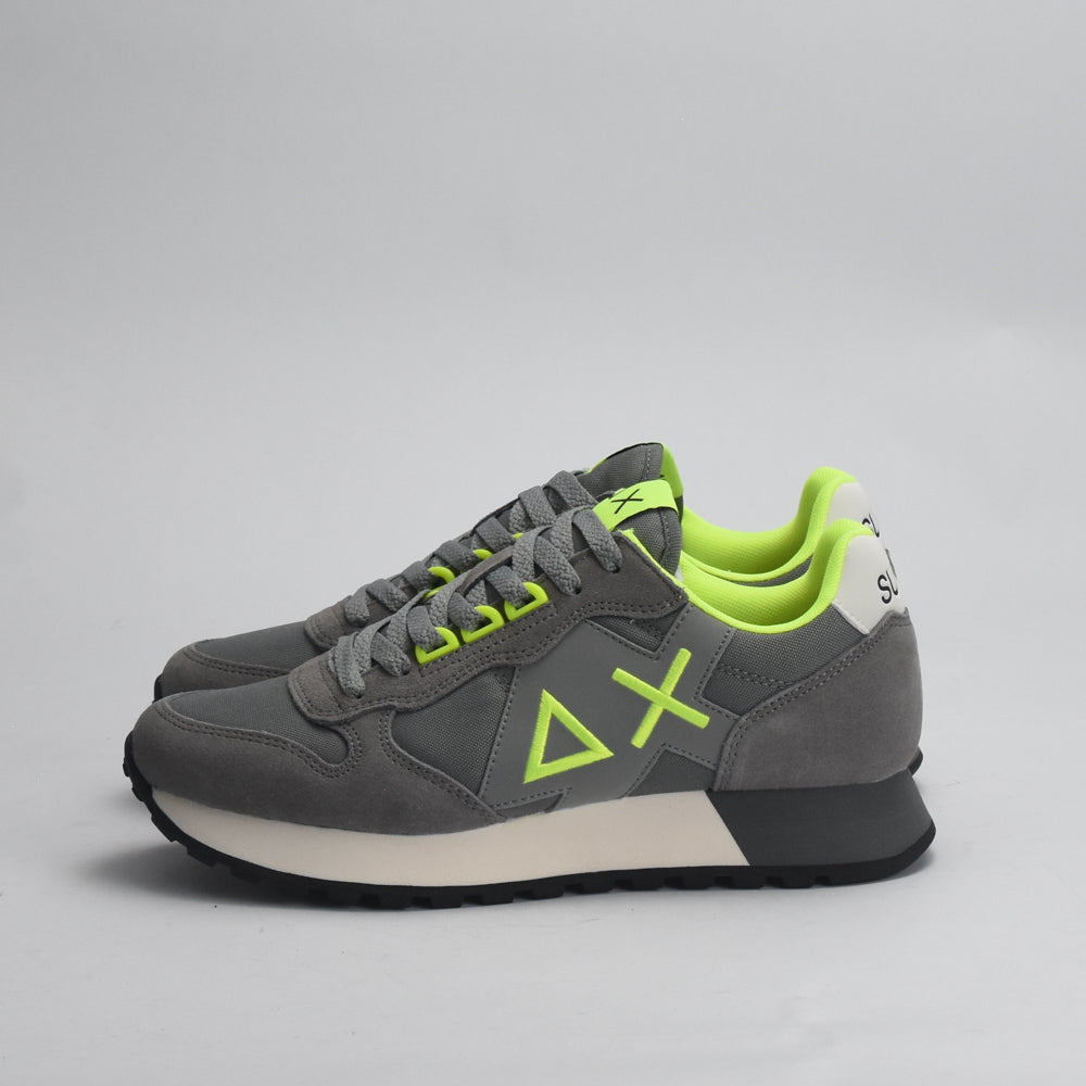 BASKET SUN68 JAKI FLUO 34 GRIGIO MEDIO Z44115-34