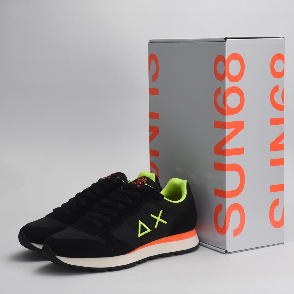 BASKET SUN68 TOM FLUO 11 NERO Z44102-11