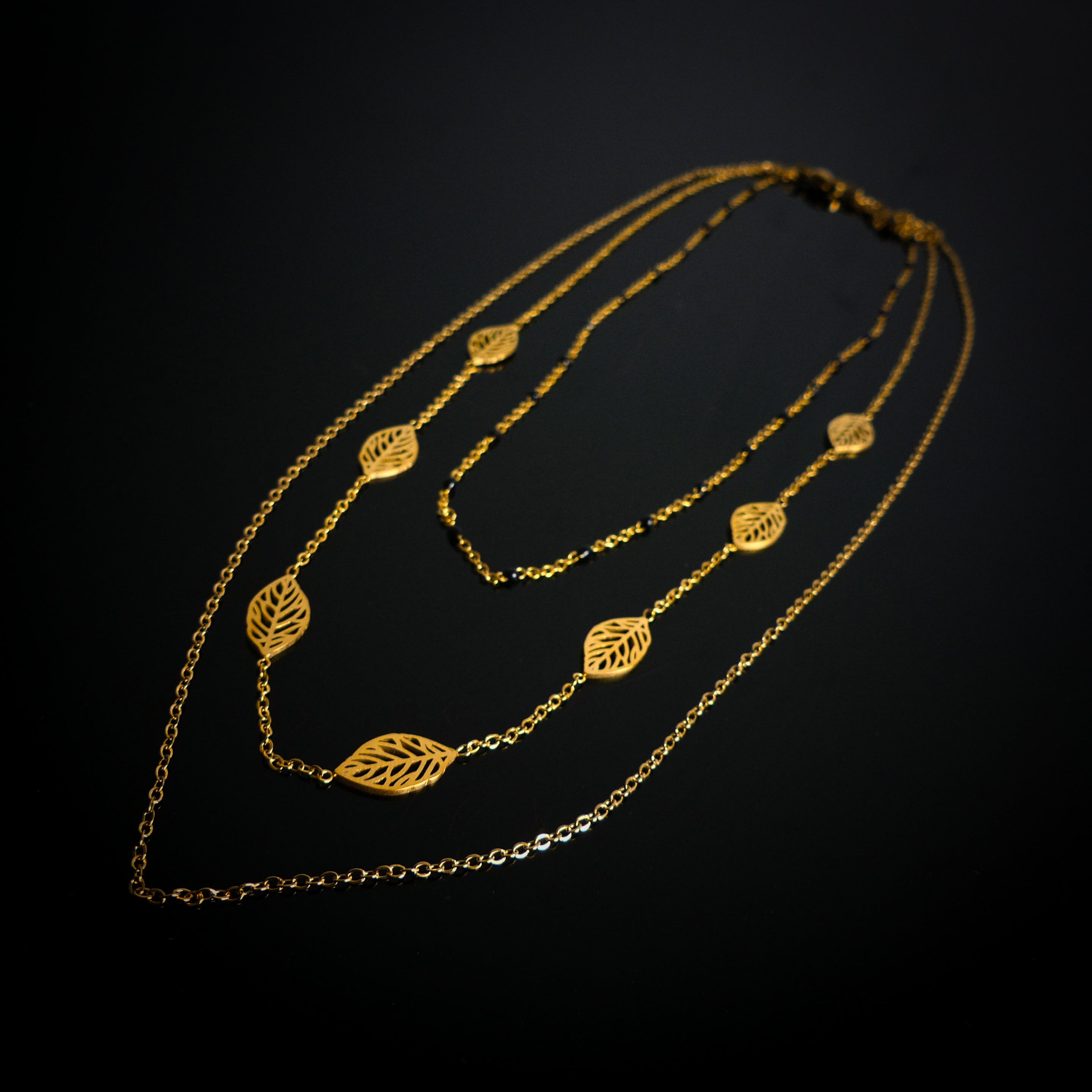 collier triple chaine N67