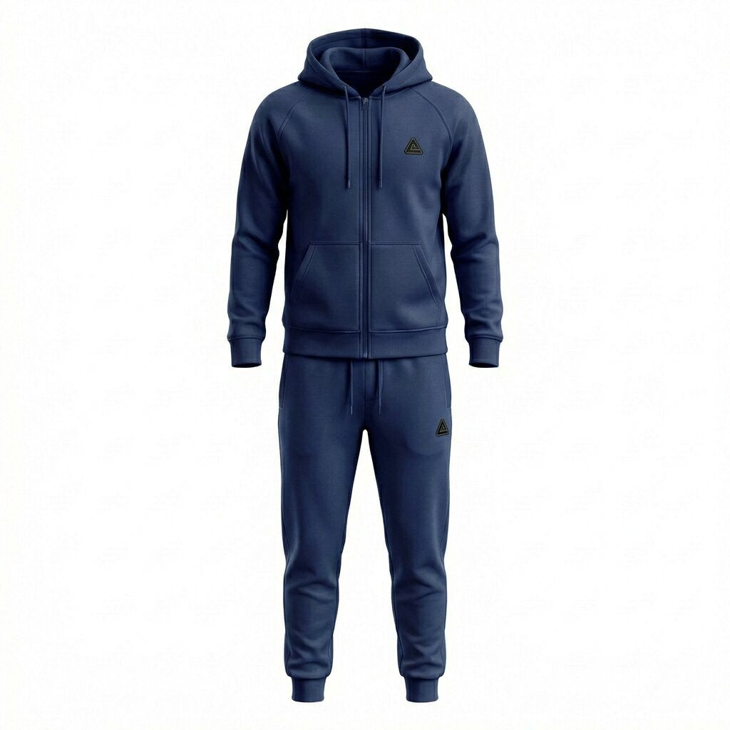 PEAK KNITTED TRACKSUIT NAVY FW94067-Y443