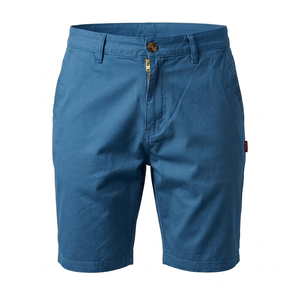 DEPART Short chino homme G21-000175-BLUE009