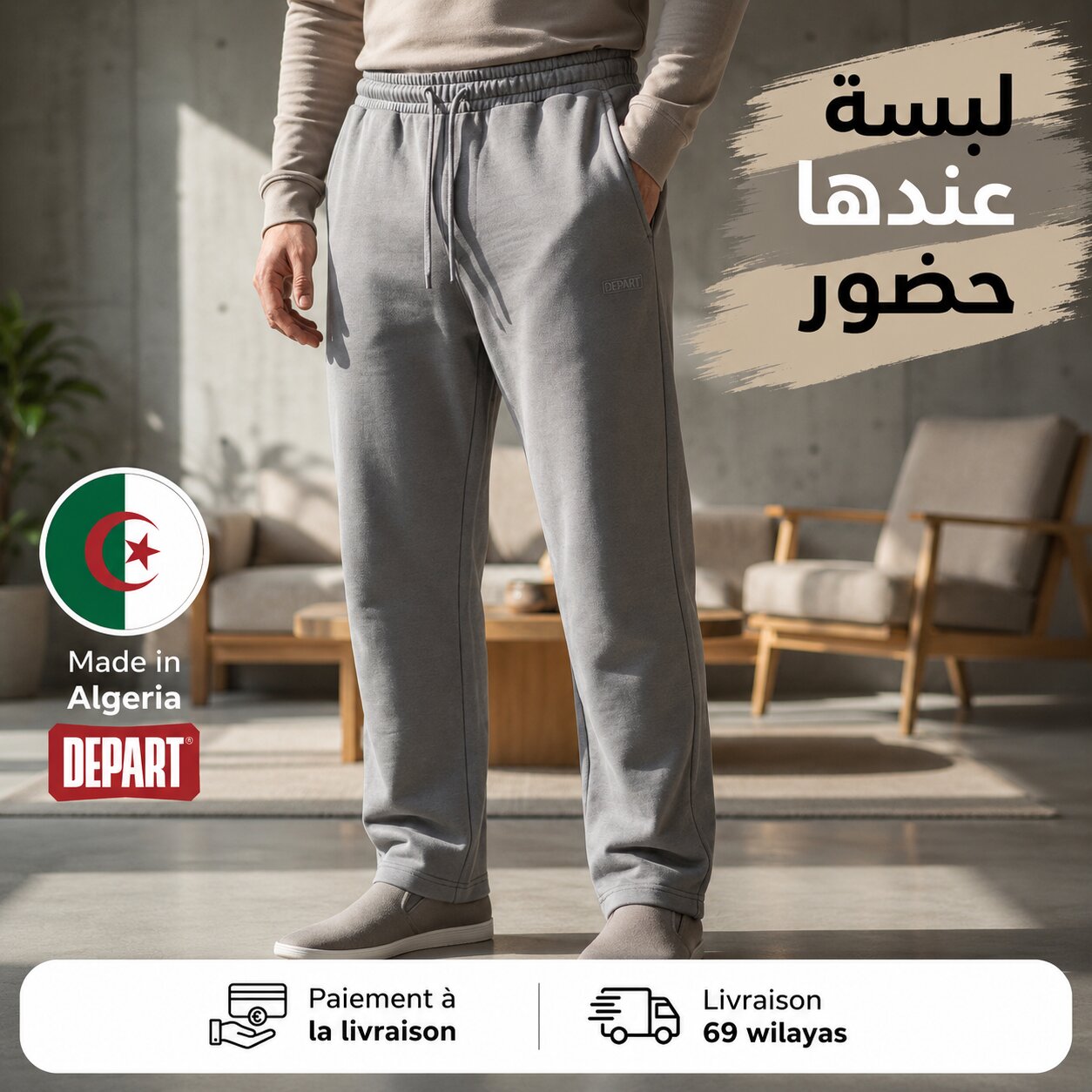 Depart Pantalon Homme