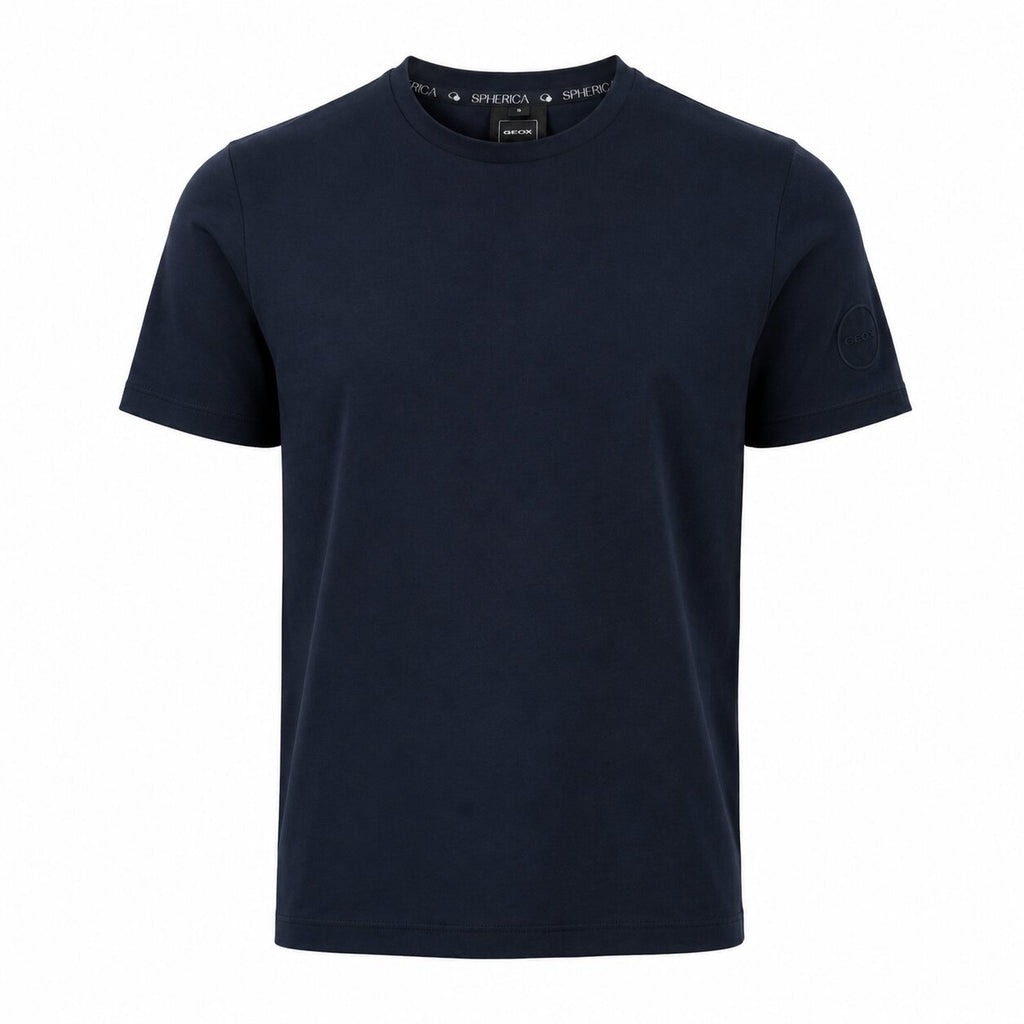 Geox T-Shirt Homme Jersey Coton Organique Stretch