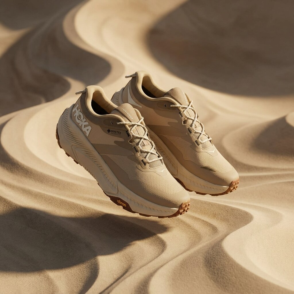 HOKA Transport GORE-TEX Dune Eggnog Sneakers 1133958-DEGG