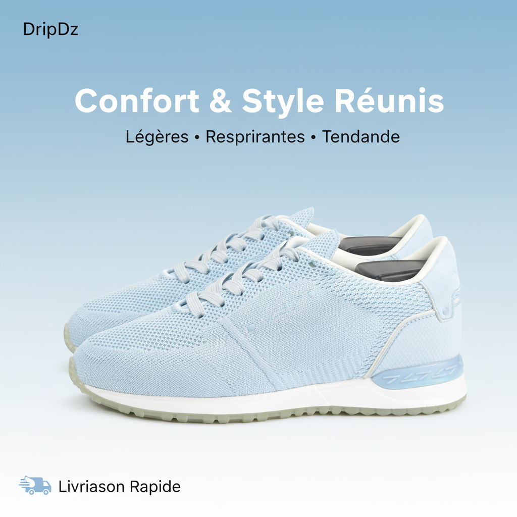 VO7 SHOES MILAN KNIT AZUR CH-MIL-BLU