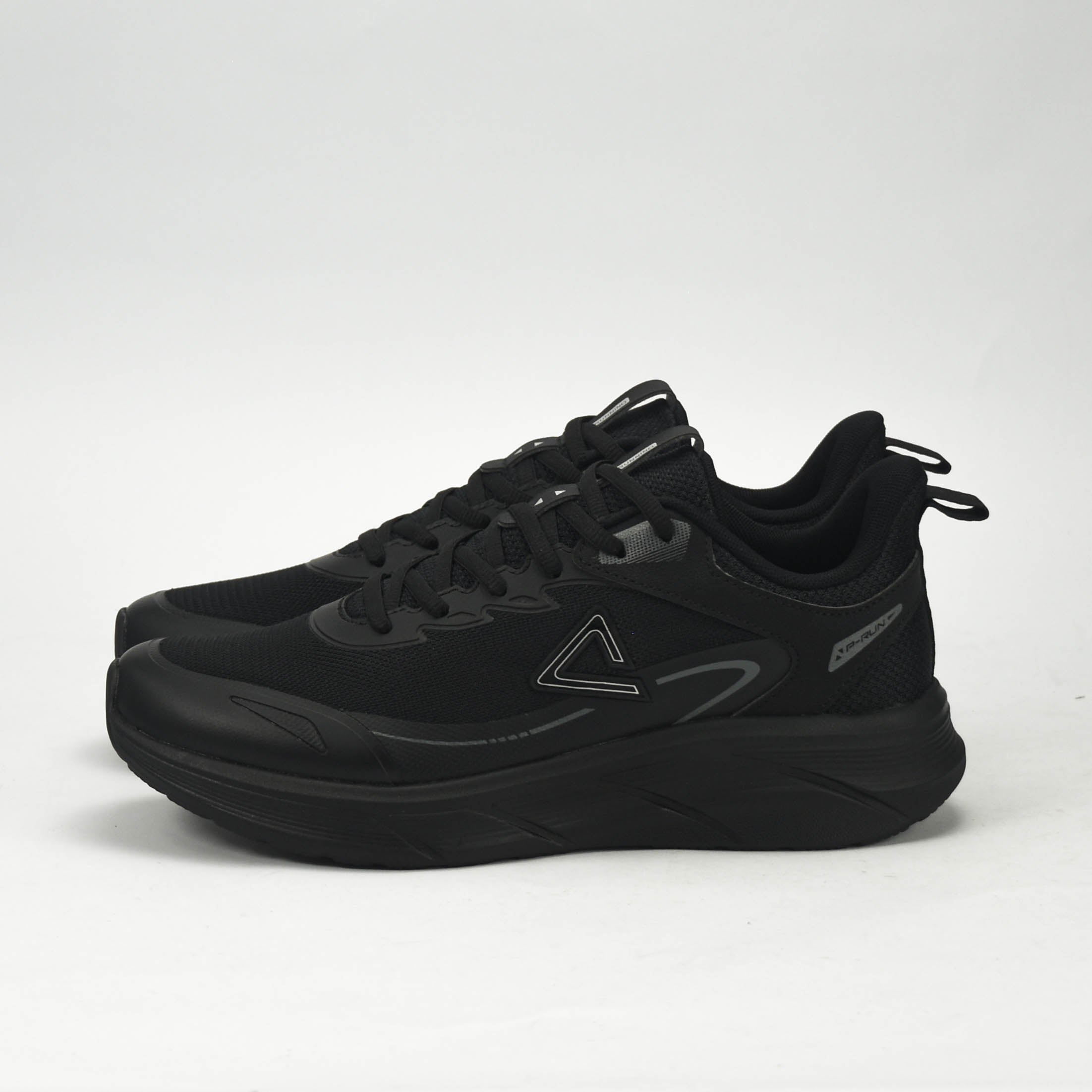 PEAK TRAINING RUNNING SHOES-ALL BLACK EXT54427H-Y291