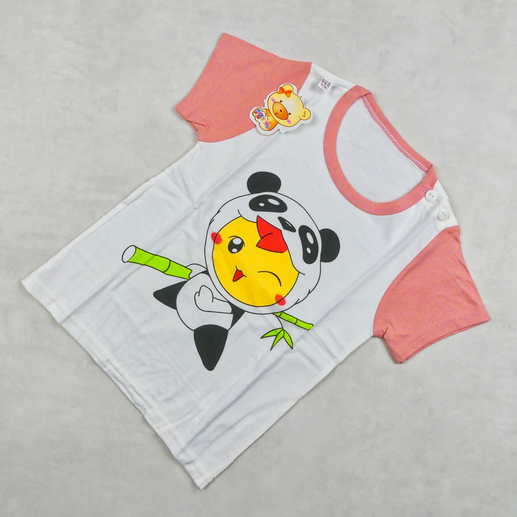 ENSEMBLE BLANC MOTIF MICKEY PANDA 4301