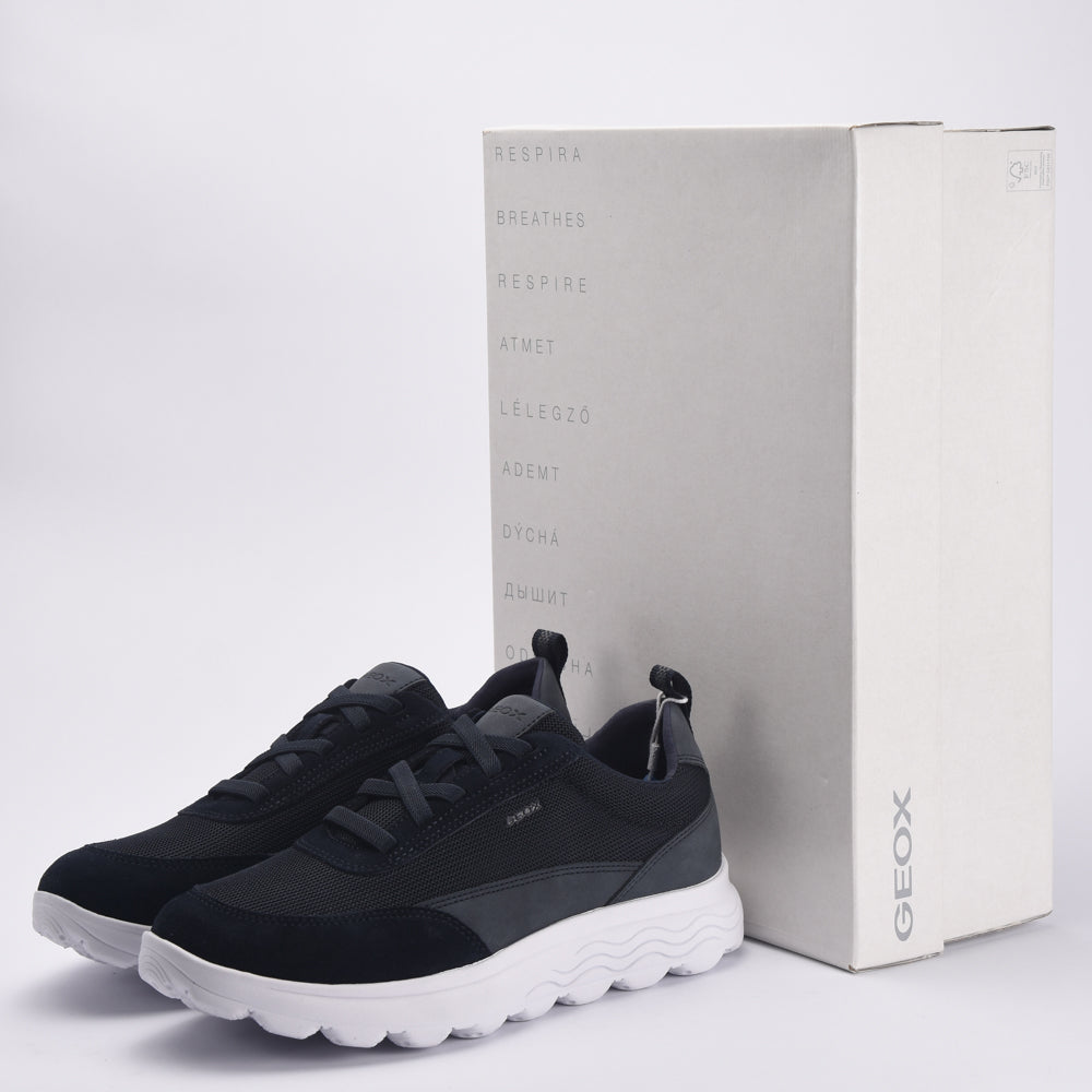 GEOX U SPHERICA A - MESH SUEDE - U45BYA-01422-C4002