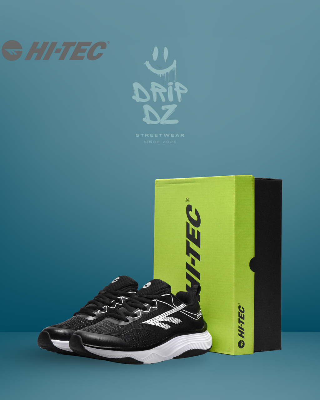 HI TEC COURTNEY W BLACK WHITE S014712