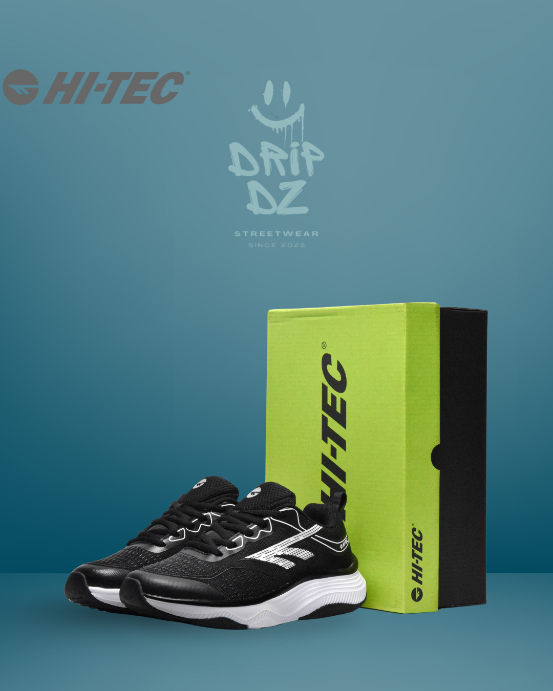 HI TEC COURTNEY W BLACK WHITE S014712