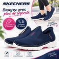 Skechers GO WALK 6 – Fabulous View Slip-ins Walking Shoes 124569-NVY