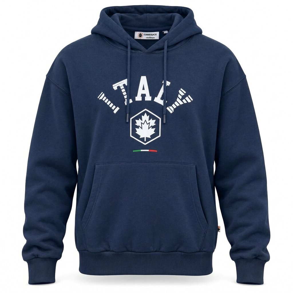 LUMBERJACK HOODIE LBJ-00204-NVY