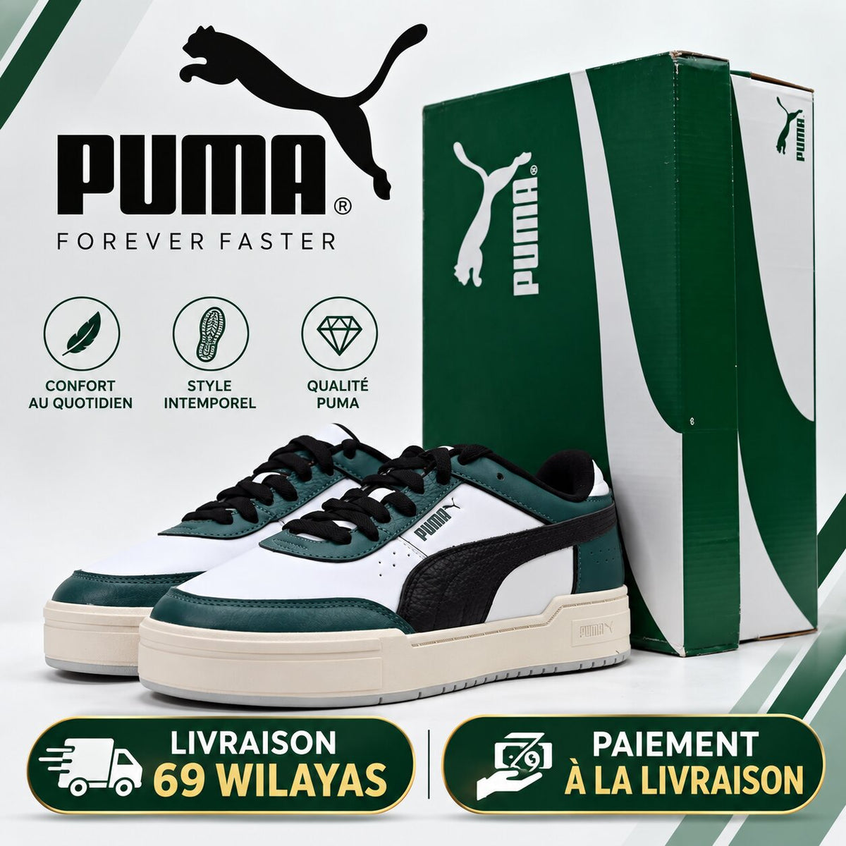 PUMA CA Pro Sport Sneakers 393280-04