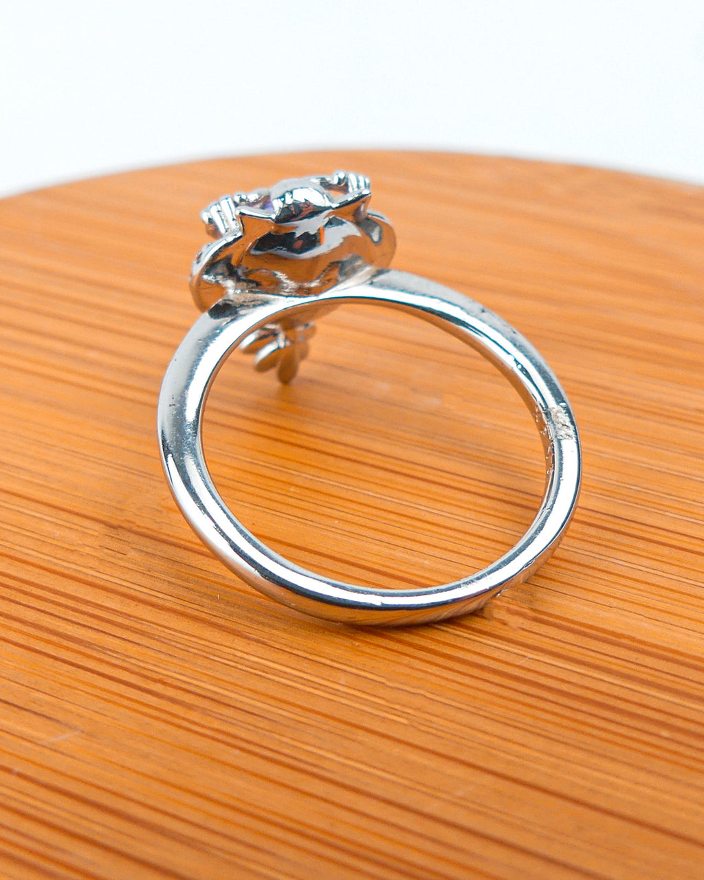 Bague pierre hibou Blue reflé