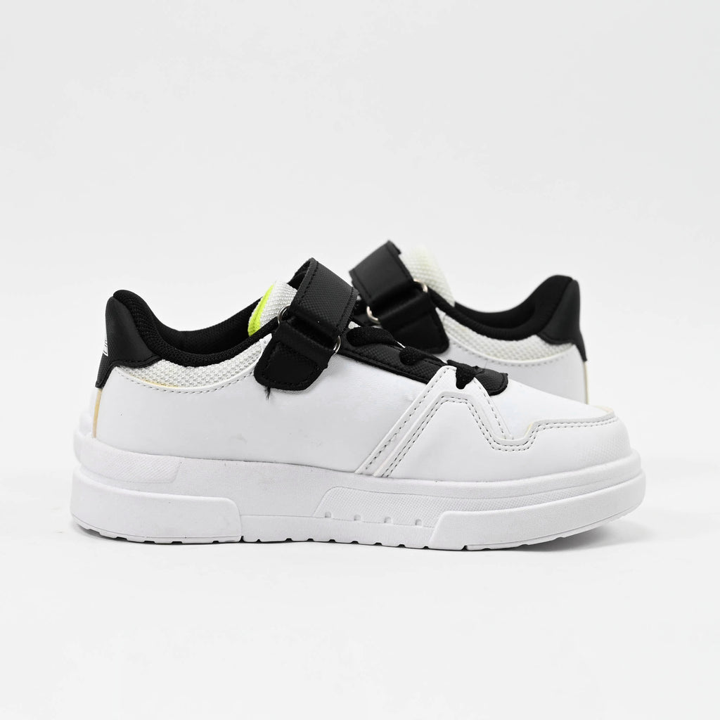Peak Kid\'s Culture Shoes White Black EK41850B-1020